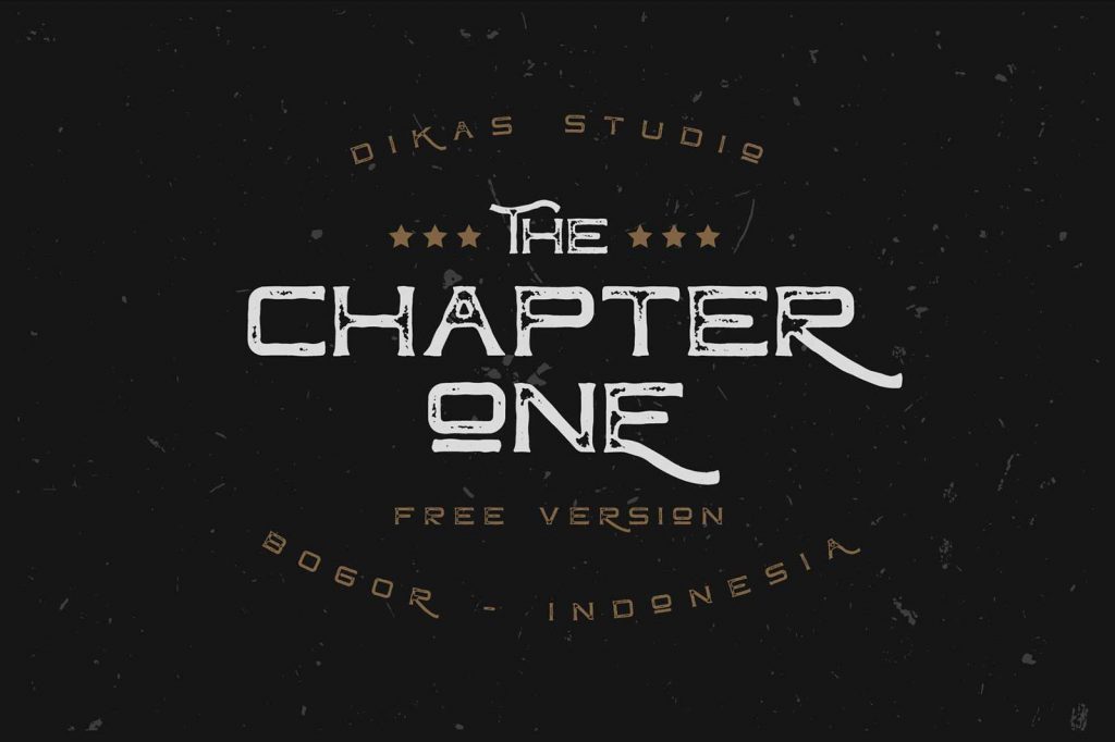 chapter-one-font-demo-cover